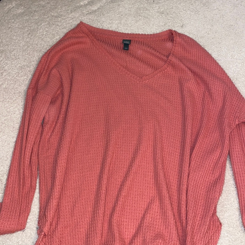 Super soft wild fable pinkish sweater